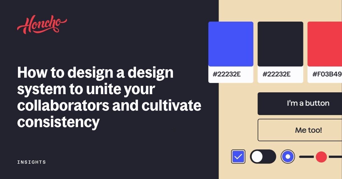 How to create a design system for your organisation