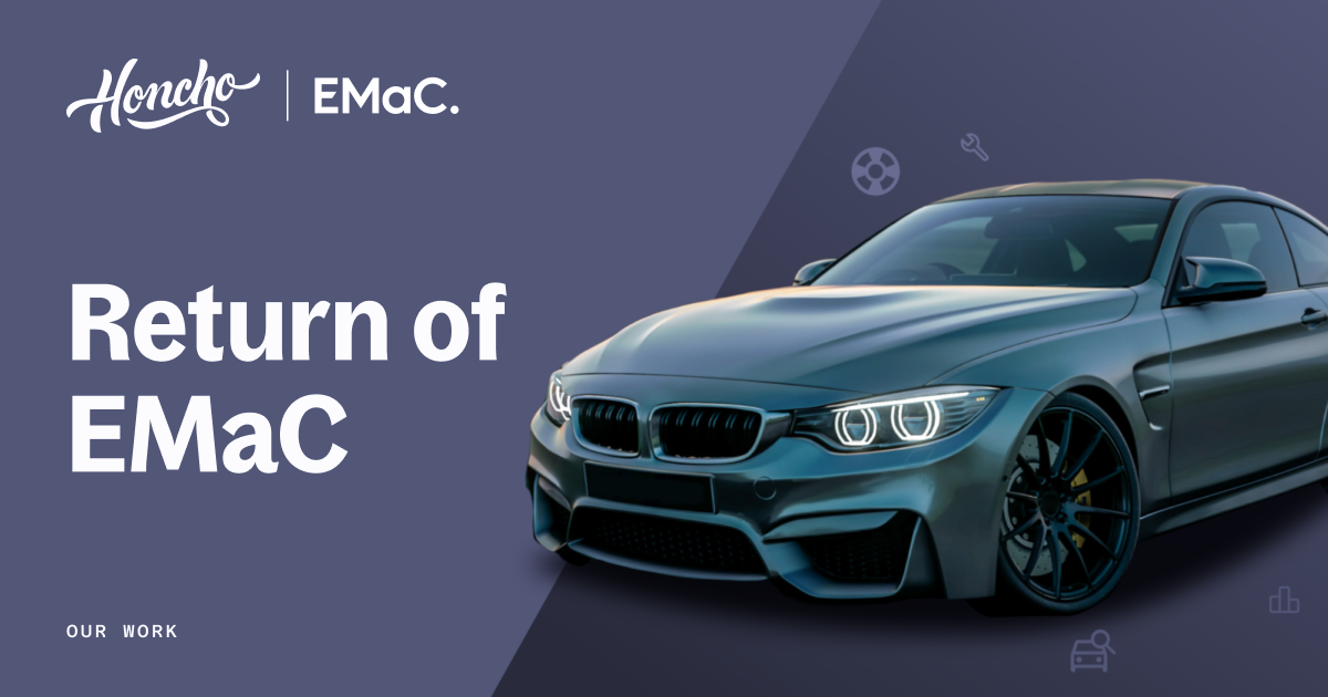 EMaC | Driving forward a market leader’s product interface and…